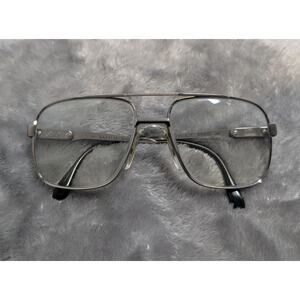 safilo elasta Aviator eyeglass 3000/N Frames Only, Made In Italy. Metal, Heavy